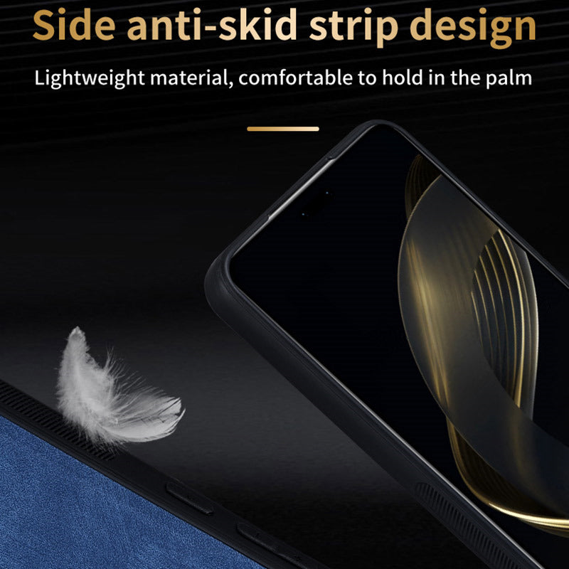 AZNS For Honor Magic6 Pro 5G Case PU Leather Coated TPU Scratch Resistant Phone Cover AZNS For Honor Magic6 Pro 5G Case PU Leather Coated TPU Scratch Resistant Phone Cover